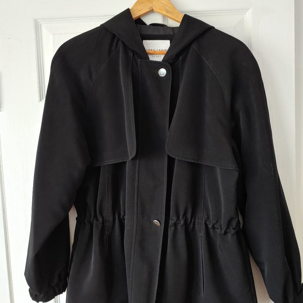 Trench style raincoat